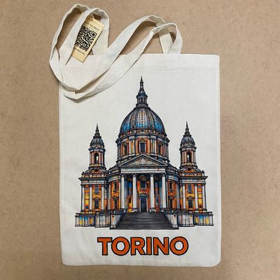 Borsa cotone Superga color