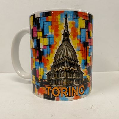 Tazza Torino Quadretti