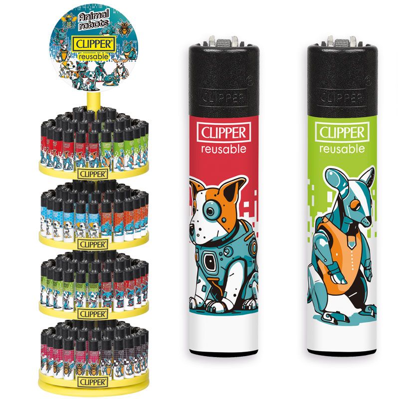 CLIPPER Expo Robot - Accendino Large