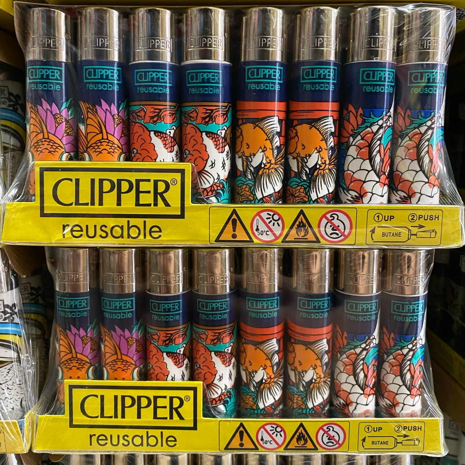 CLIPPER Asian Fishes - Accendino Large