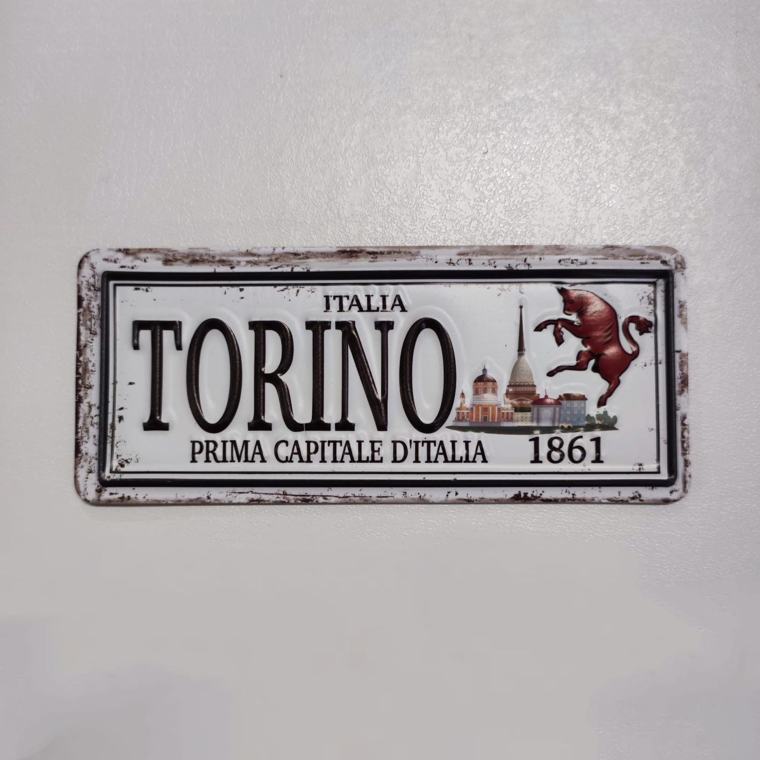 Magnete metal TO Targa Prima Capitale
