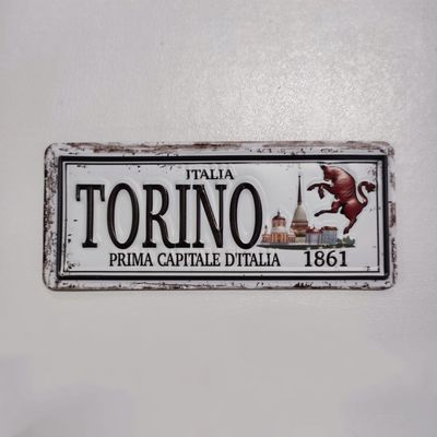 Magnete metal TO Targa Prima Capitale