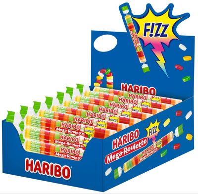 HARIBO MEGA ROULETTE FIZZ 45gr.