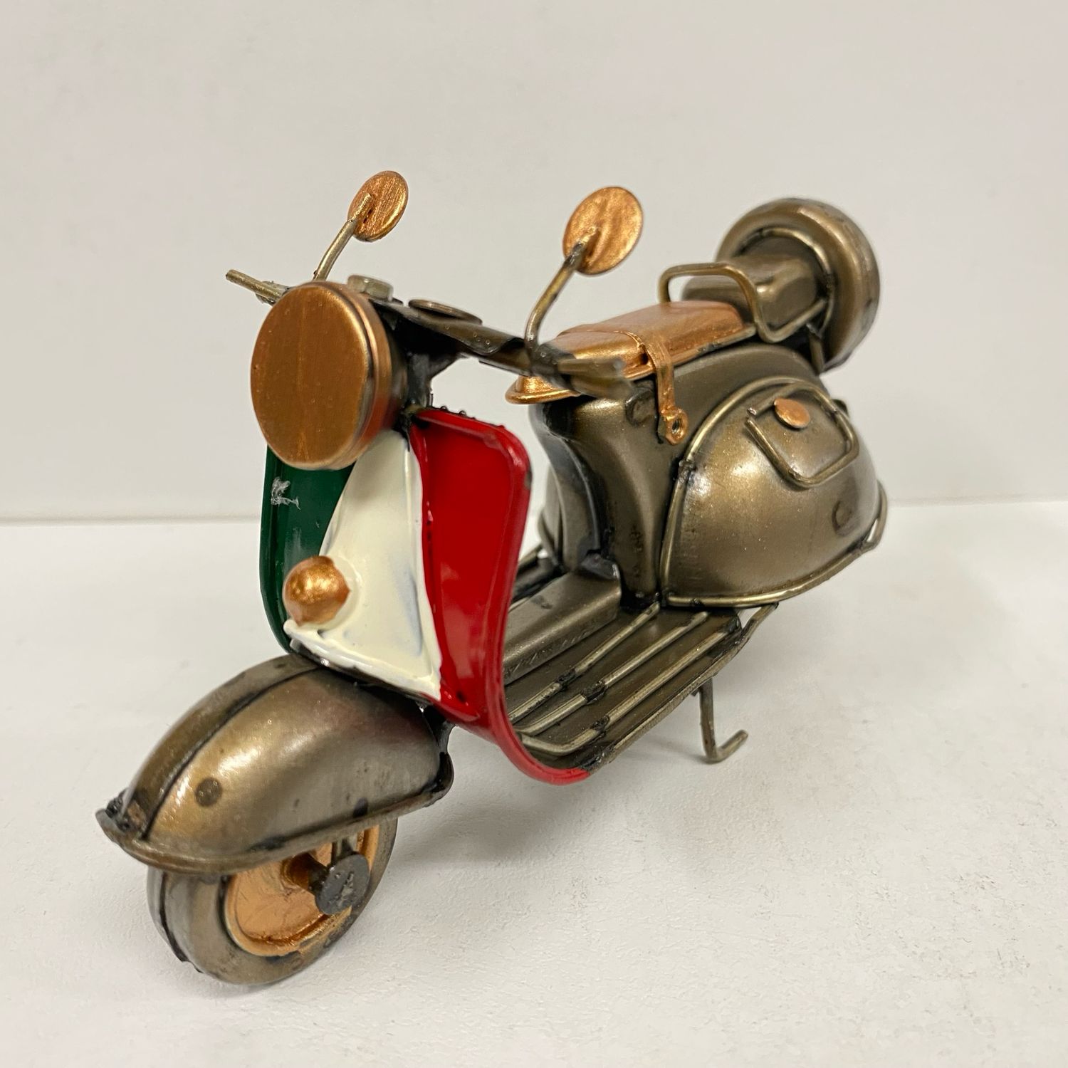 Vespa Metallo Argento Rame