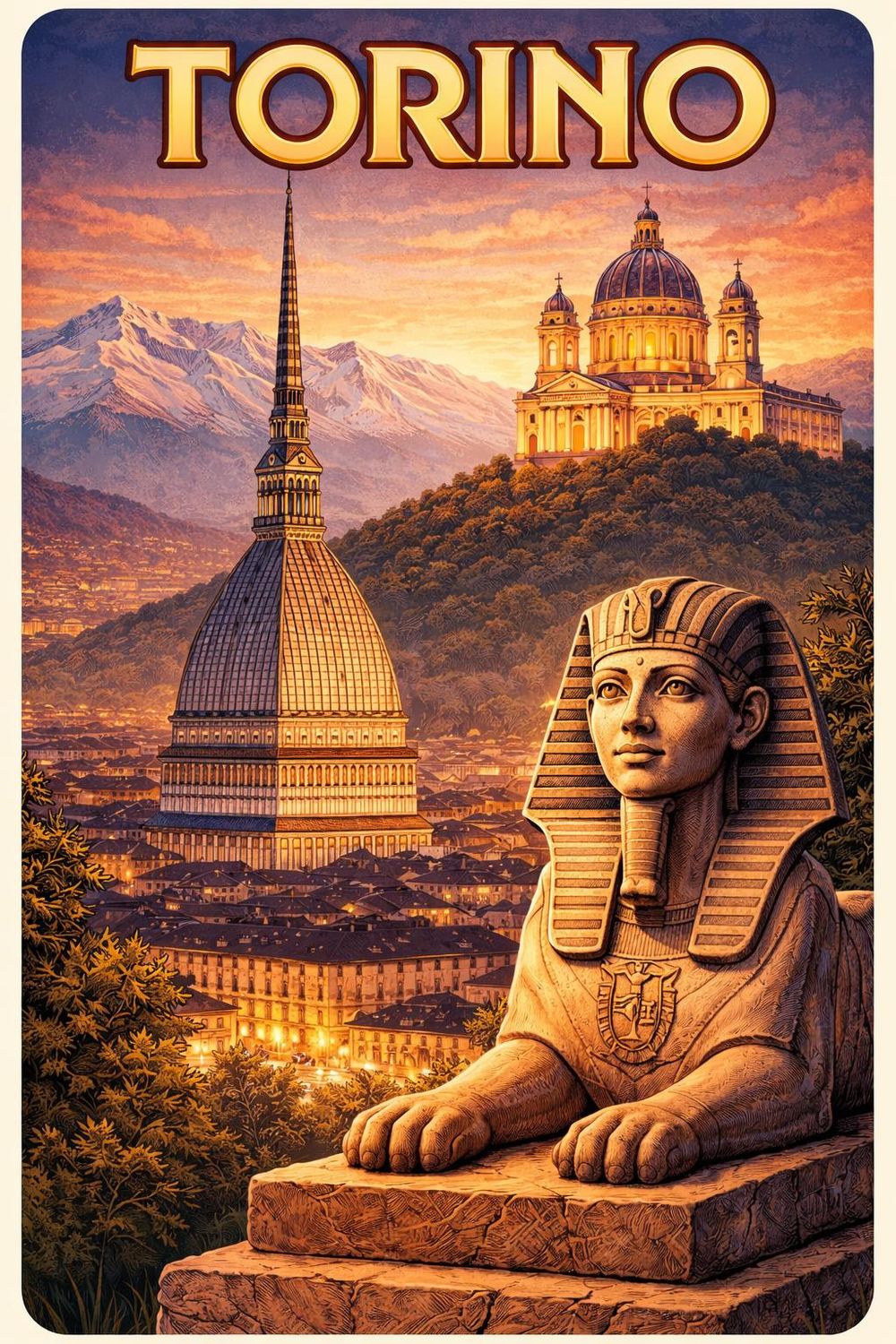 Magnete foto Torino Egizio 1