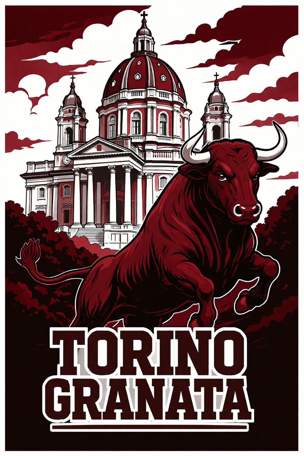 Magnete foto Torino Granata