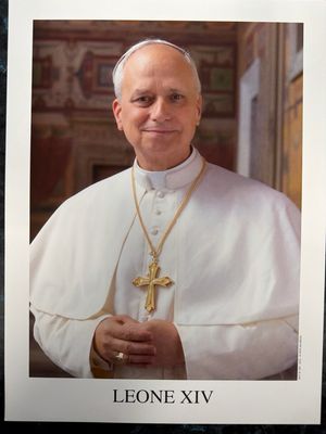Mini poster Papa Leone XIV