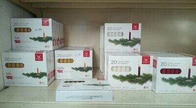 Baumkerzen im 20er-Pack