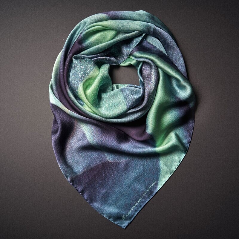 Шелковый платок «Любовь и нежность»
