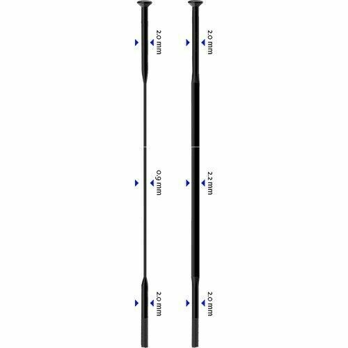 Sapim CX-Ray Speiche, gerader Kopf, ohne Nippel