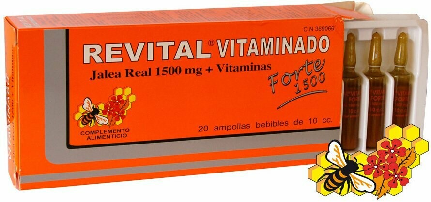 REVITAL VITAMINADO AMPOLLAS