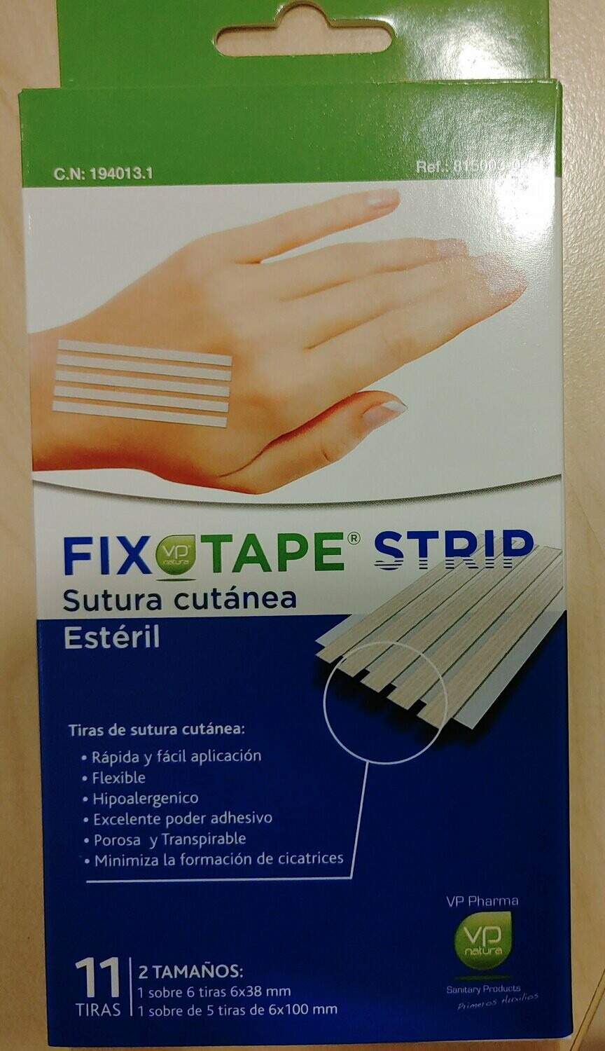 flixotape strip sutura cutánea