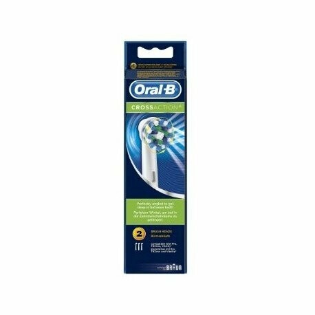 RECAMBIO ORAL B CROSSACTION. 2 CABEZALES