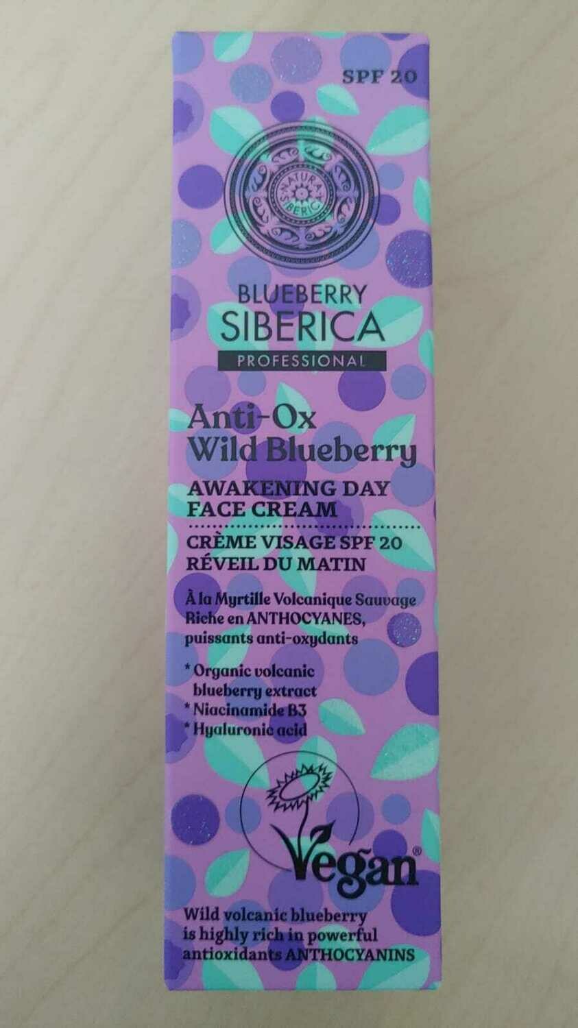 CREMA VIGORIZANTE FACIAL DE DIA WILD BLUEBERRY
NATURA SIBERICA