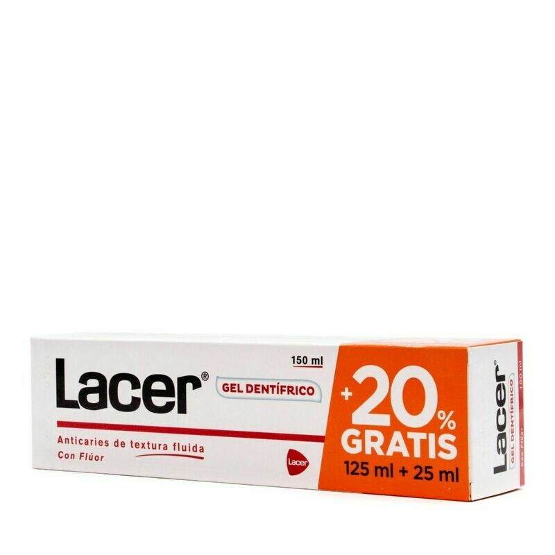 LACER GEL 125ML+ 20%