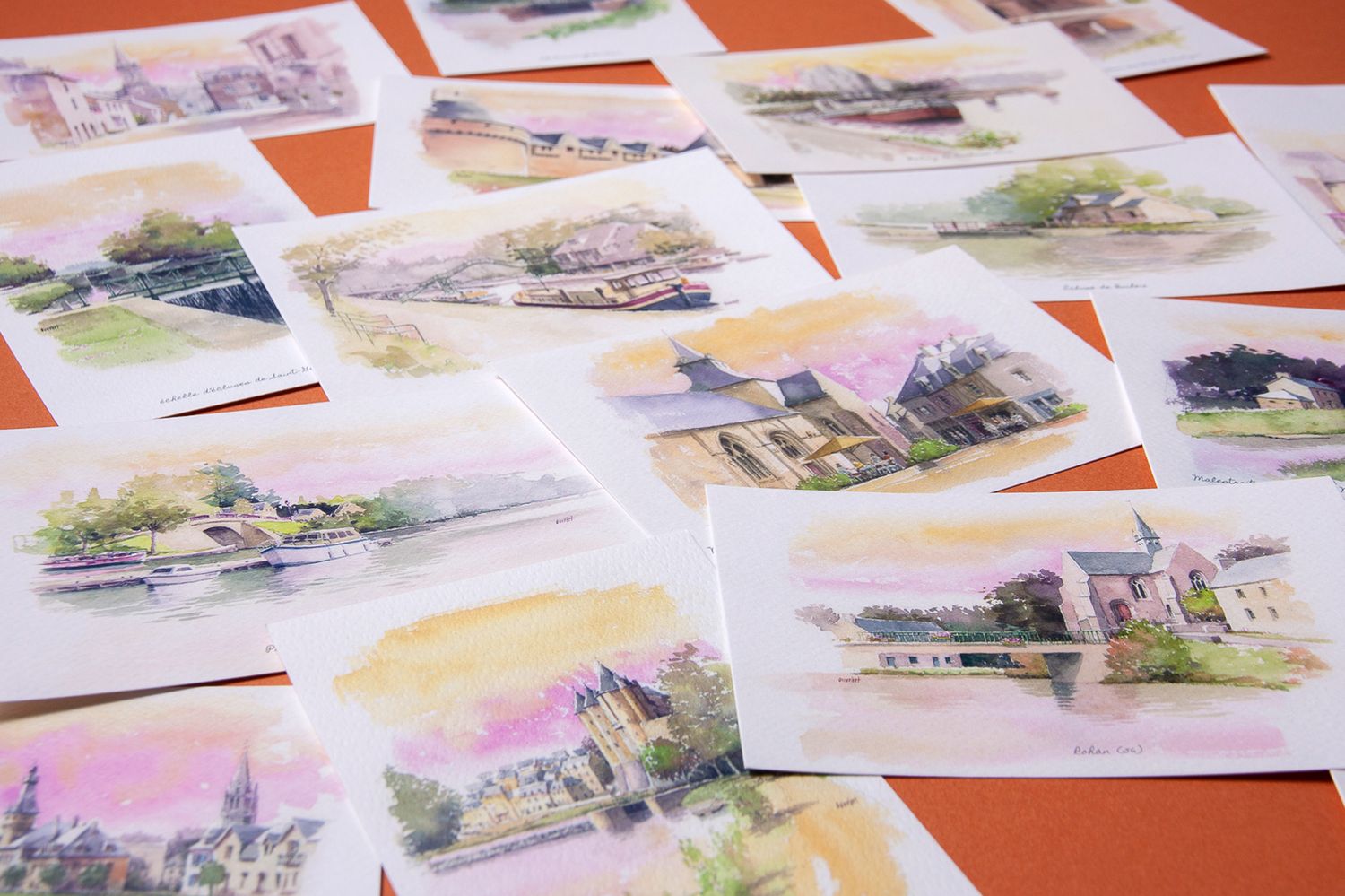 Cartes postales Canal de Nantes à Brest