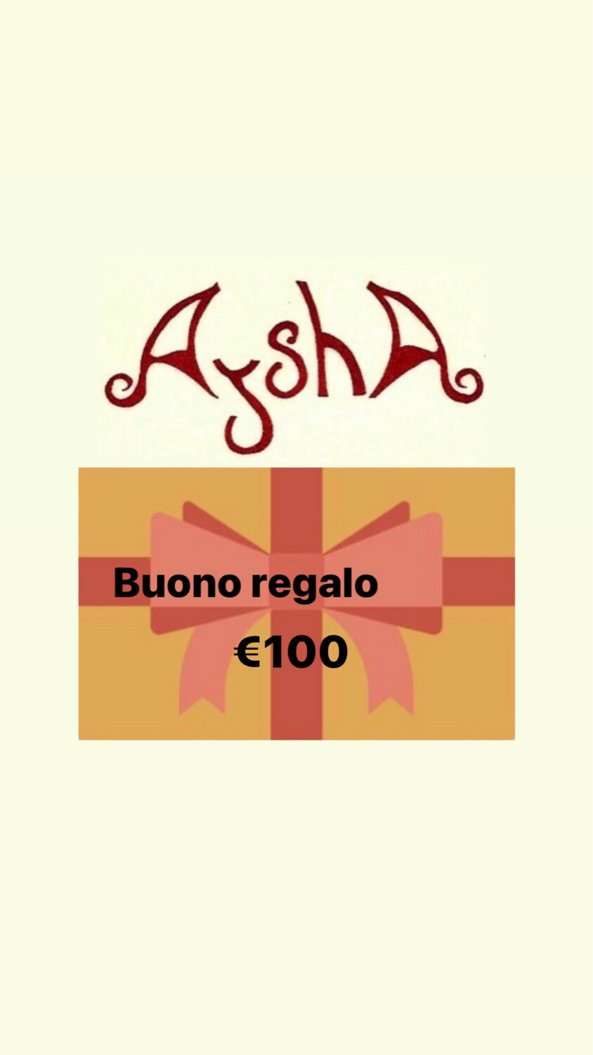 BUONO REGALO €100