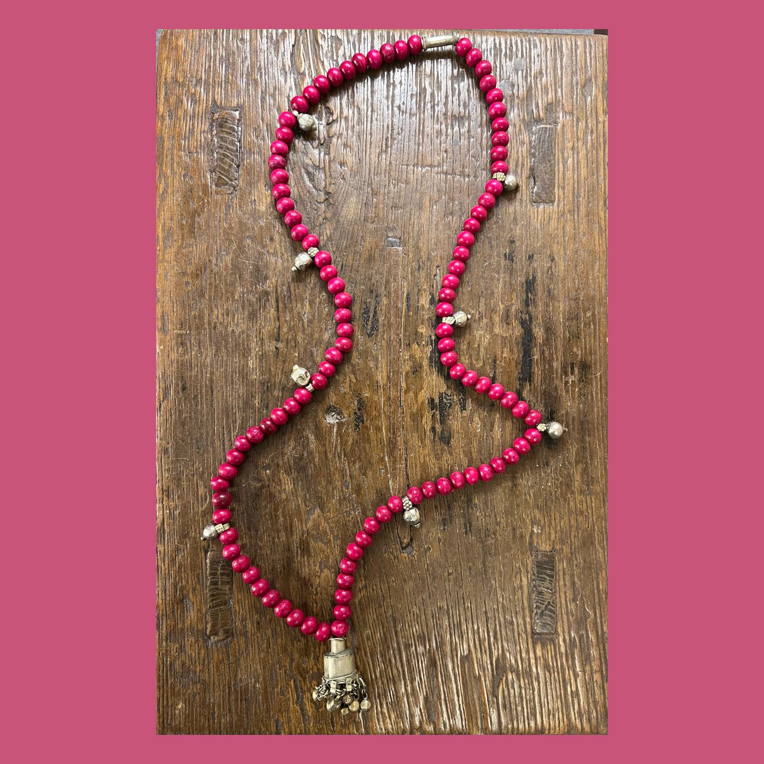COLLANA BANJARA CICLAMINO