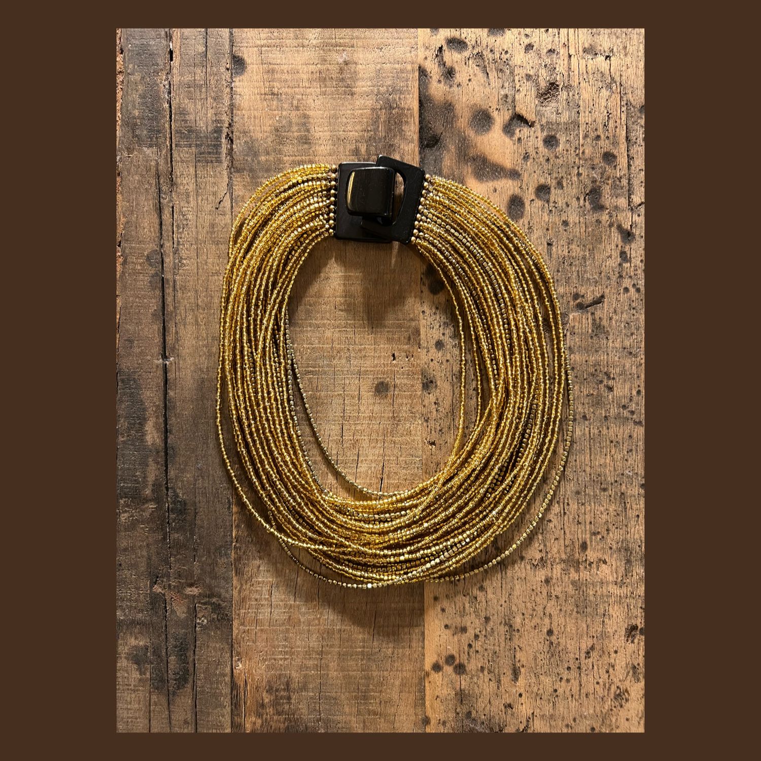 COLLANA MULTIFILO GOLD