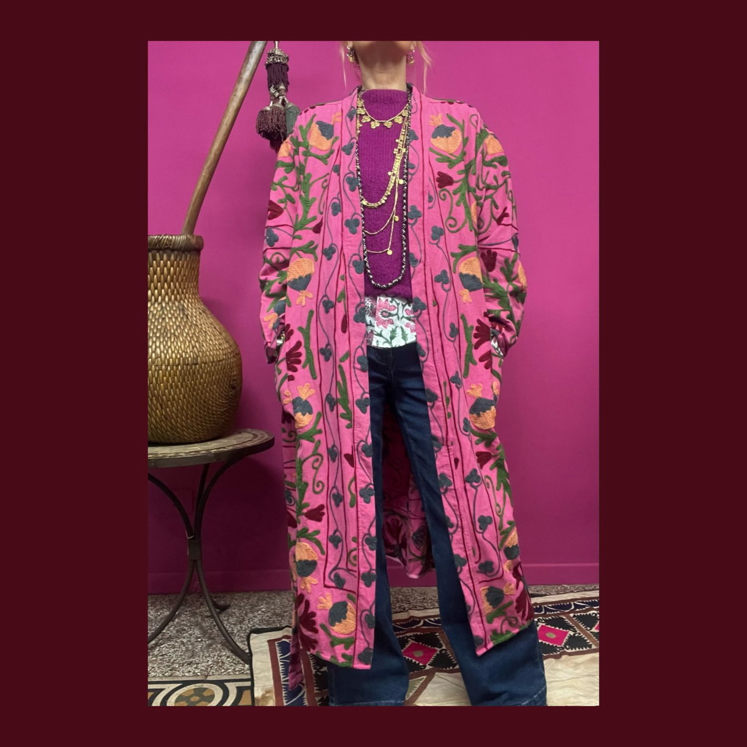 KIMONO LUNGO COTTON SUZANI