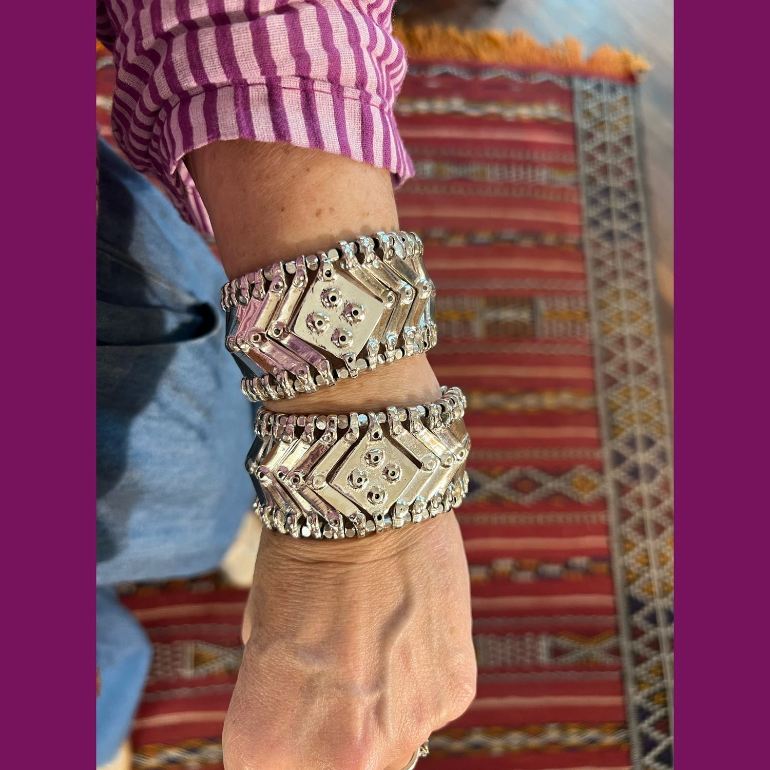 BRACCIALE CHATRA SILVER