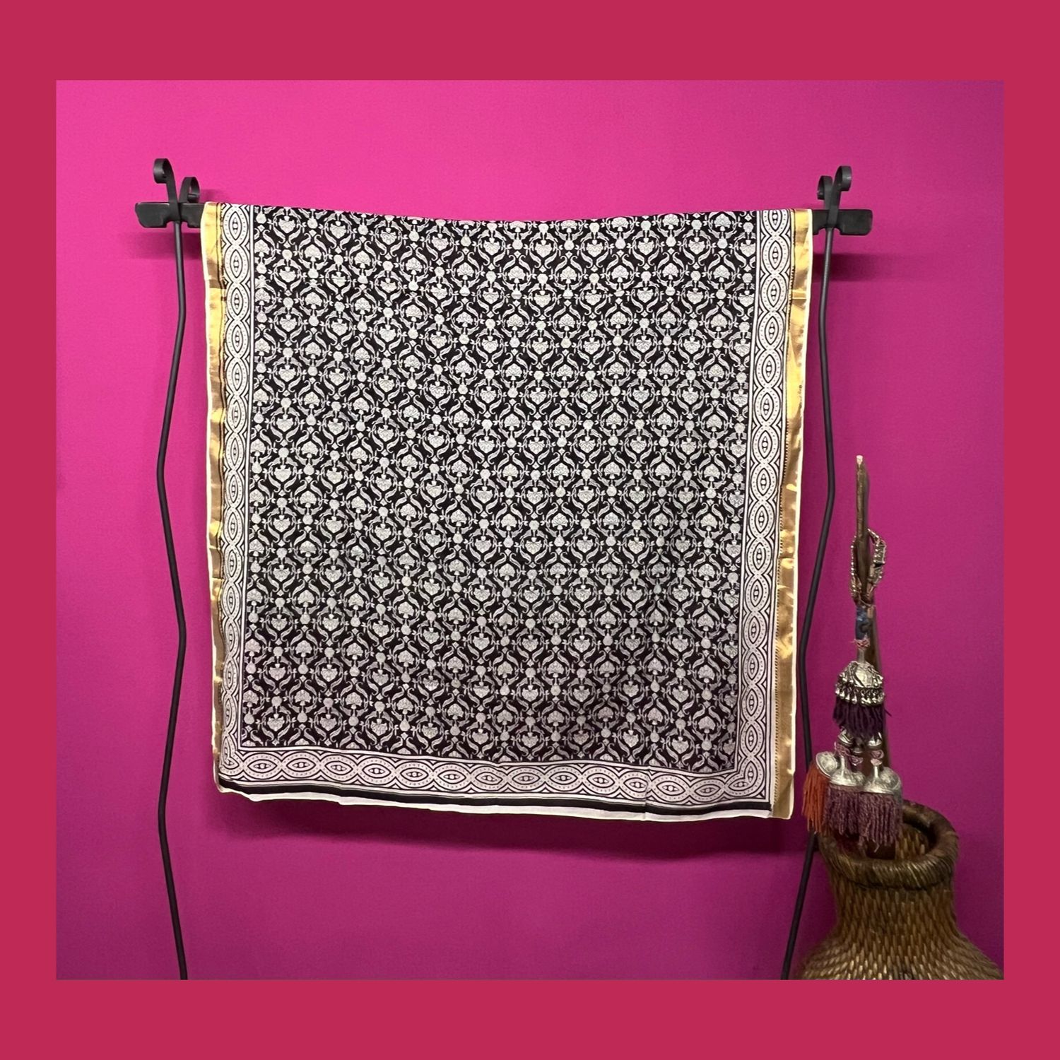 SCIARPA PAREO BLOCK PRINT 3