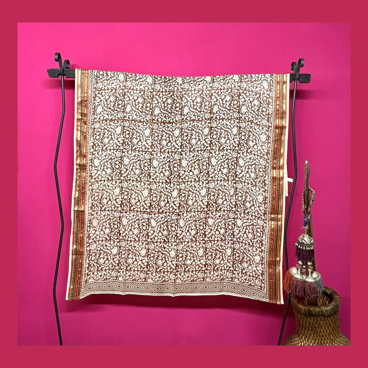 SCIARPA PAREO BLOCK PRINT 4