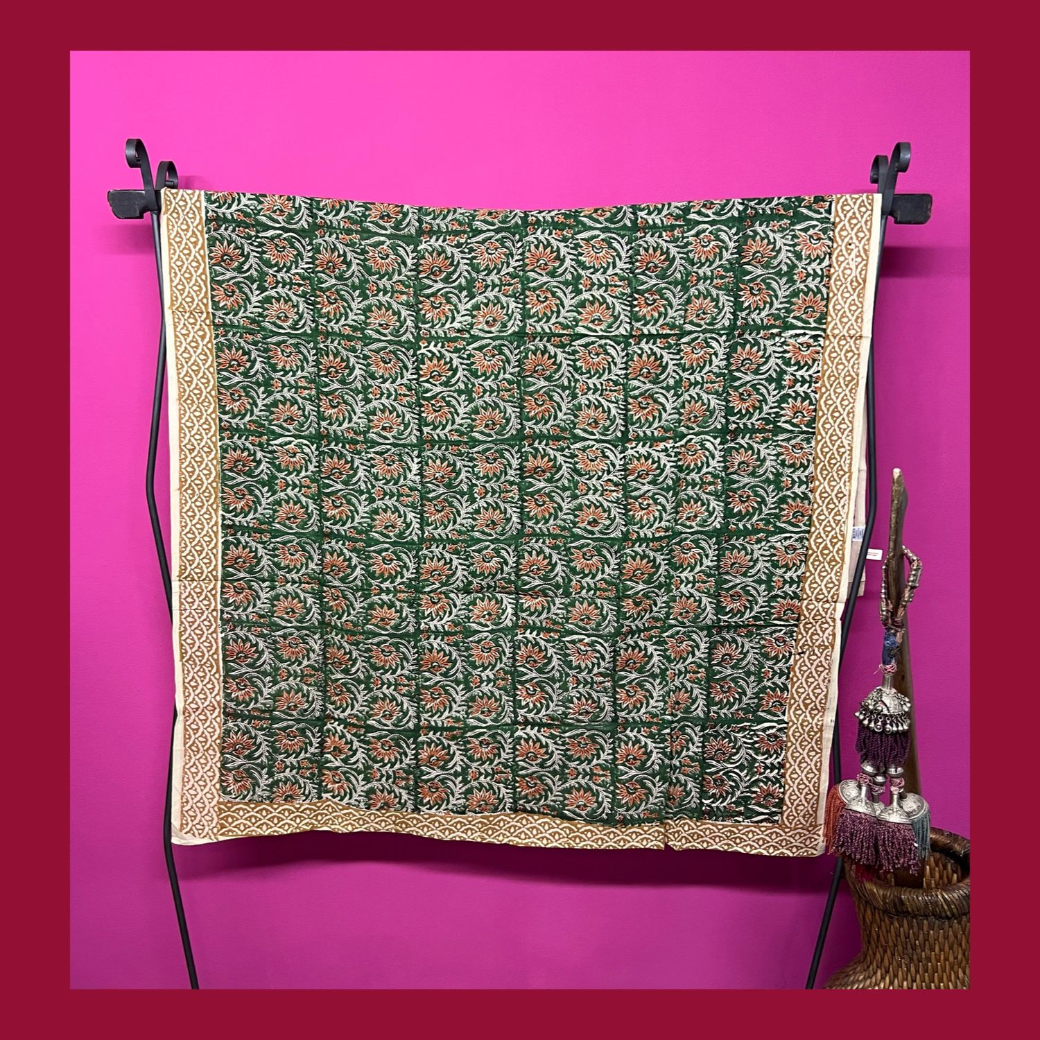 SCIARPA PAREO BLOCK PRINT 9