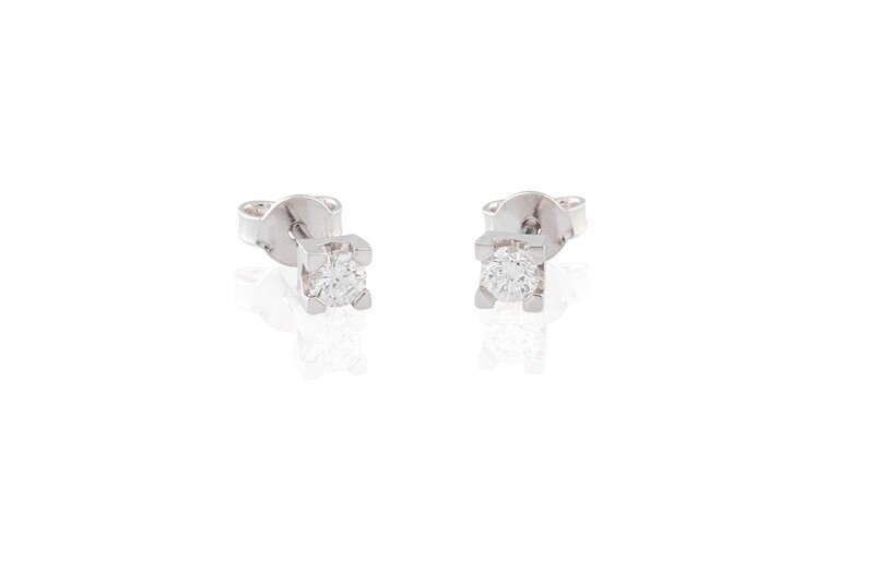 0,19 ct Diamonds Earrings