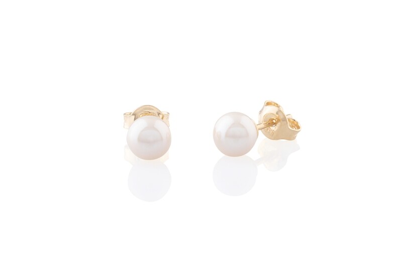 Gold Pearls Earrings Gold Pearls Earrings