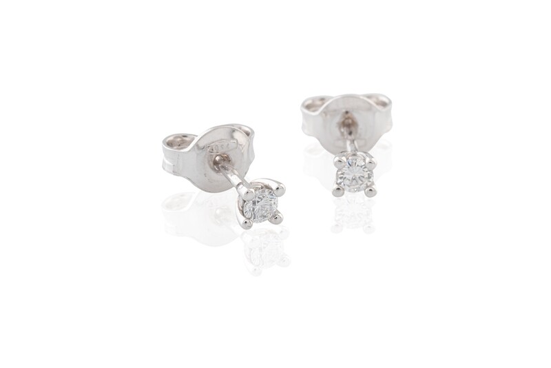 0,08 ct Diamonds Earrings 0,08 ct Diamonds Earrings