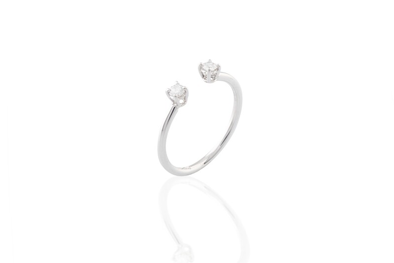Two Diamonds Ring Two Diamonds Ring