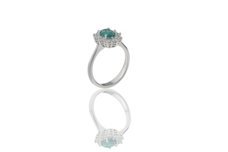 Princess Emerald Ring Princess Emerald Ring