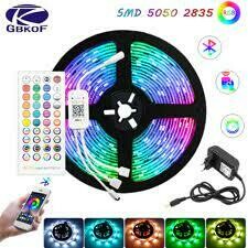 5m10m RGB Led Strip Light SMD5050 2835 Bluetooth Led Lights Tape Flexible Non waterproof 12V LED Strip Ribbon for Home Christmas