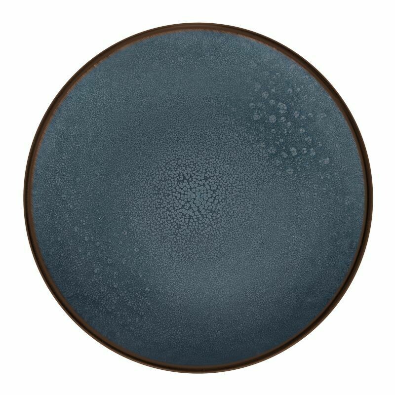 FEELING INDIGO - COFFRET 6 ASSIETTES DESSERT - MEDARD DE NOBLAT