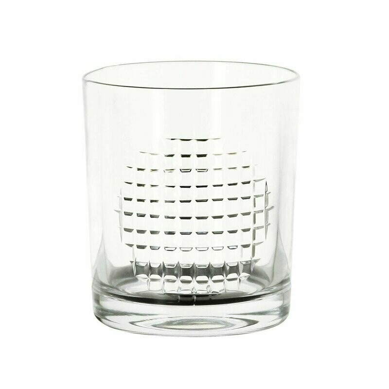 Les 6 Verres à whisky en cristal de bohème 32cl