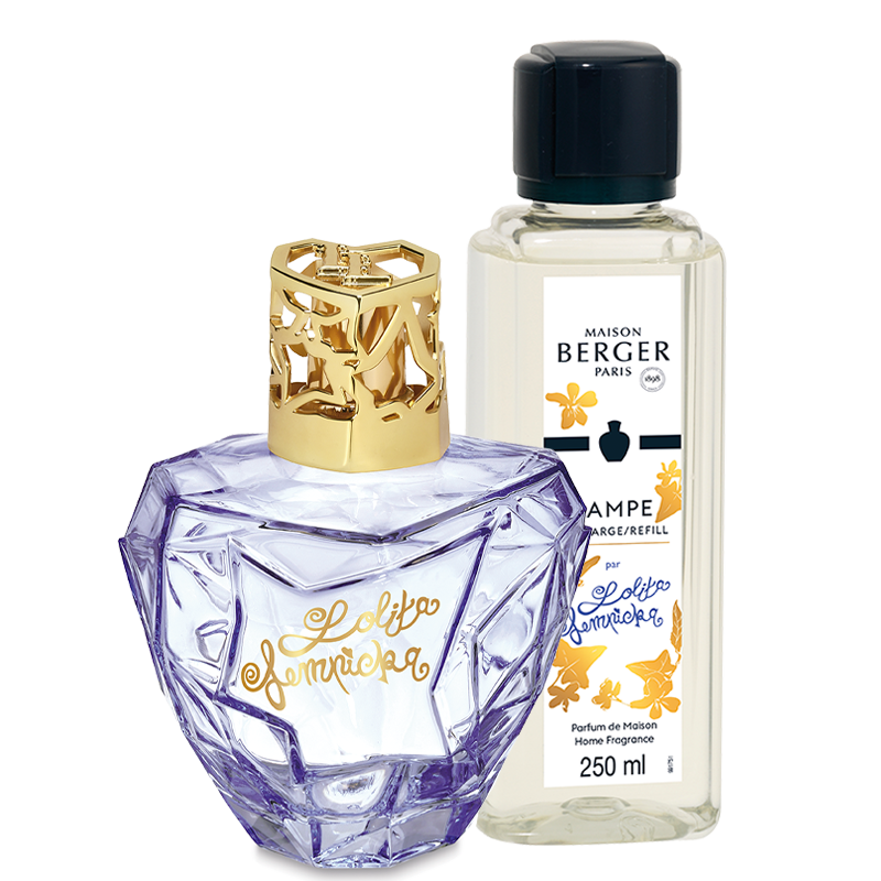 Coffret Lampe Berger -  Lolita Lempicka Parme -  Maison Berger