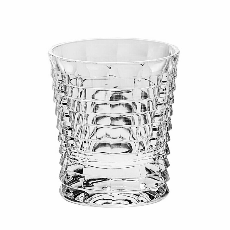 LES 6 VERRES A WHISKY 30 CL BLADE - BOHEMIA CRYSTAL