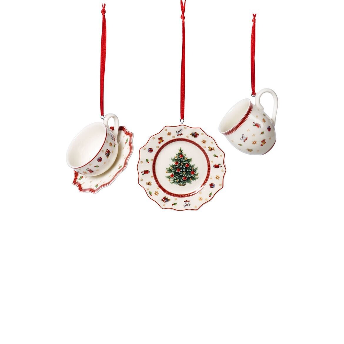 VILLEROY & BOCH  Les 3 Boules de Noël -