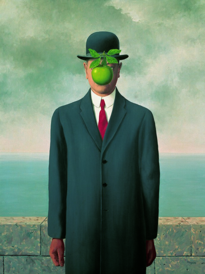 STATUE LE FILS DE L HOMME - MAGRITTE