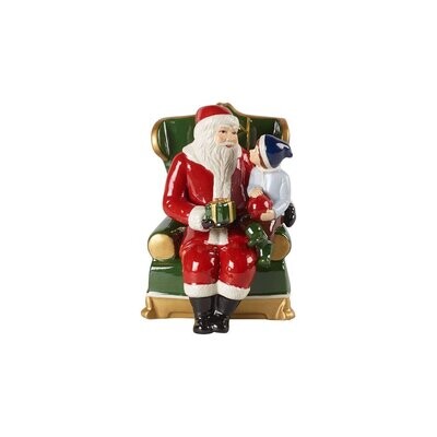 VILLEROY & BOCH Christmas Toy’s Père Noel sur fauteuil