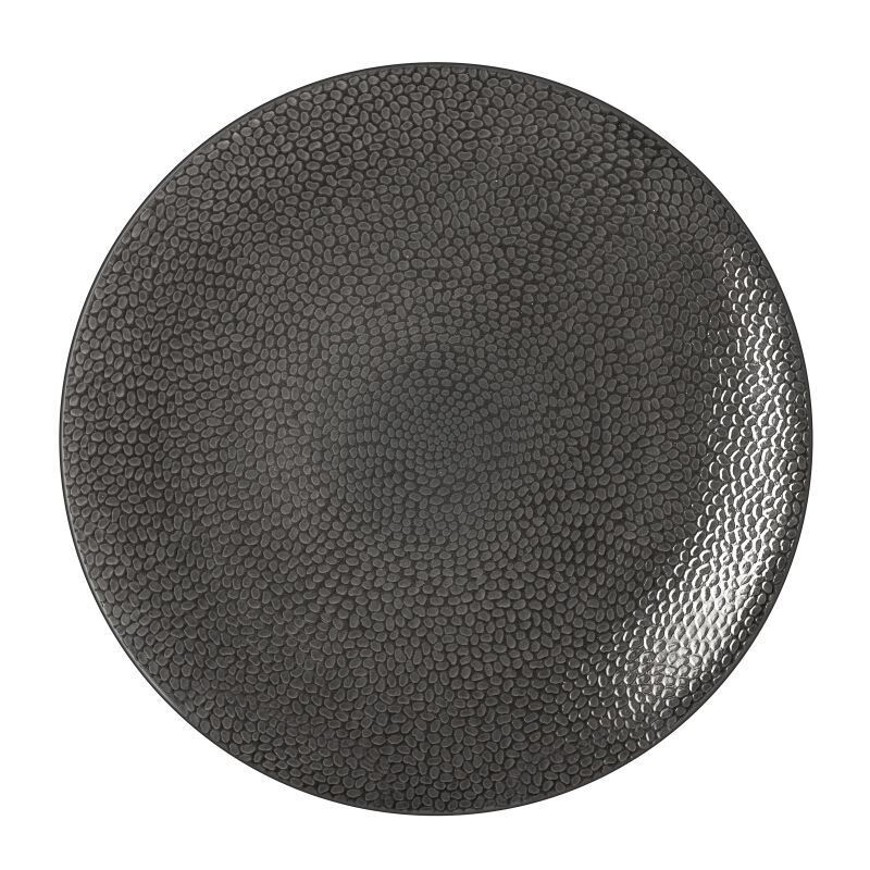 STONE GRIS - COFFRET 6 ASSIETTES PLATES - MEDARD DE NOBLAT
