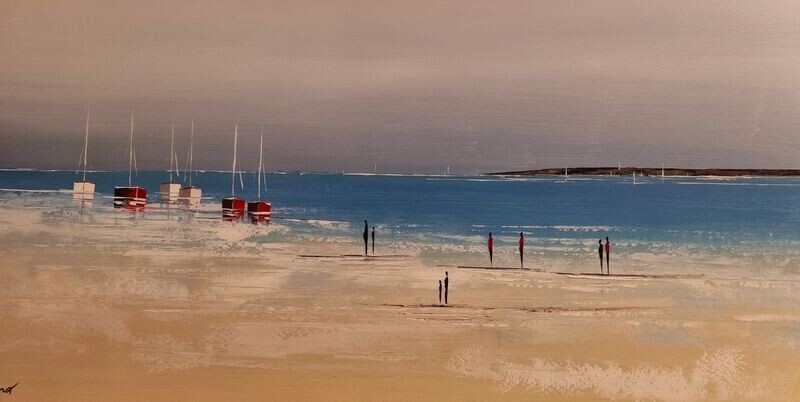 TABLEAU LA BAIE IV- 60X120 CM