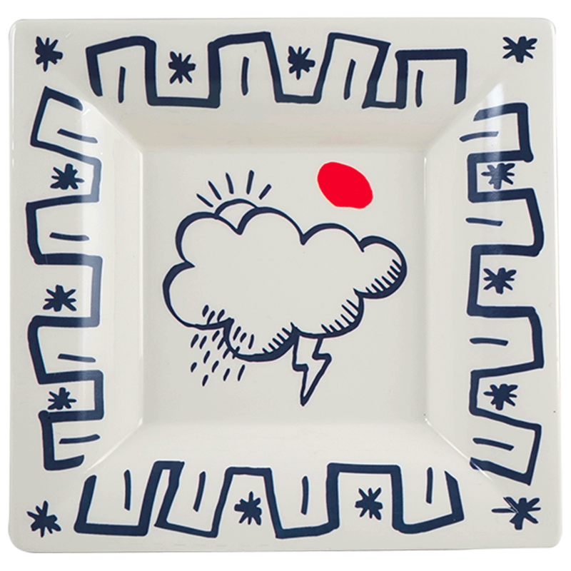PORTE-CARTES XL NUAGE - L'ARCHIPEL SENTIMENTAL - Jean-Charles de Castelbajac  - GIEN -