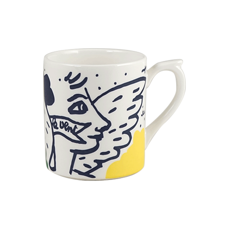 MUG VISAGE   - L'ARCHIPEL SENTIMENTAL - Jean-Charles de Castelbajac  - GIEN -