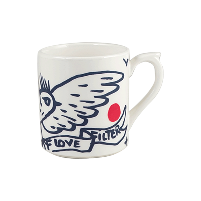 MUG TOUR OISEAU   - L'ARCHIPEL SENTIMENTAL - Jean-Charles de Castelbajac  - GIEN -