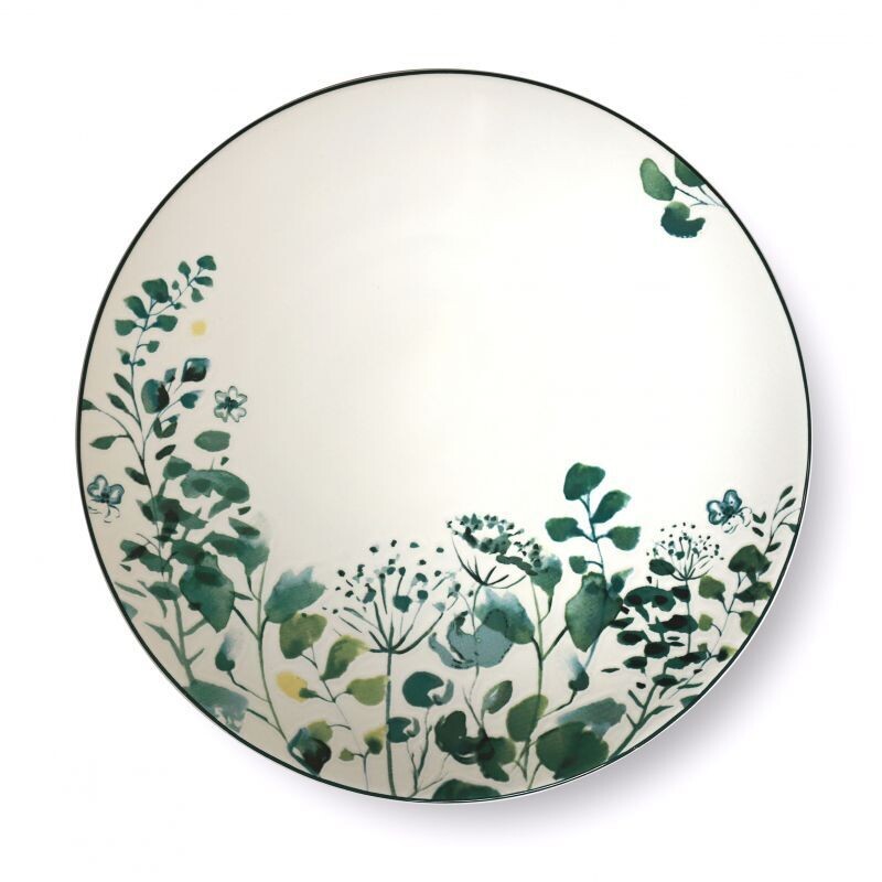 Oxalis. Lot de 6 assiettes à dessert 20,5 cm - Medard de Noblat