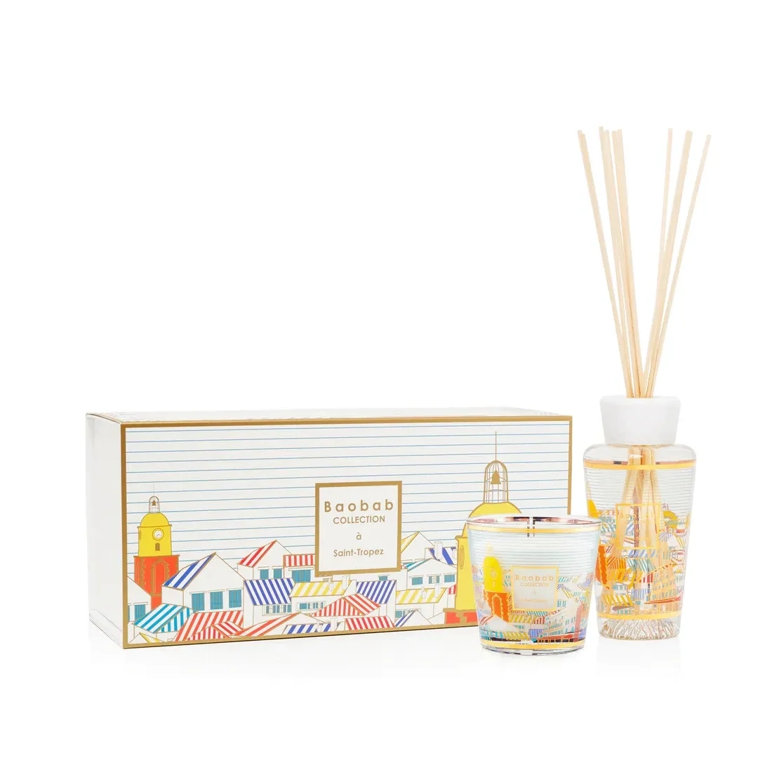 COFFRET CADEAU MY FIRST BAOBAB A SAINT-TROPEZ - BAOBAB COLLECTION - Menthe - Thym - Basilic