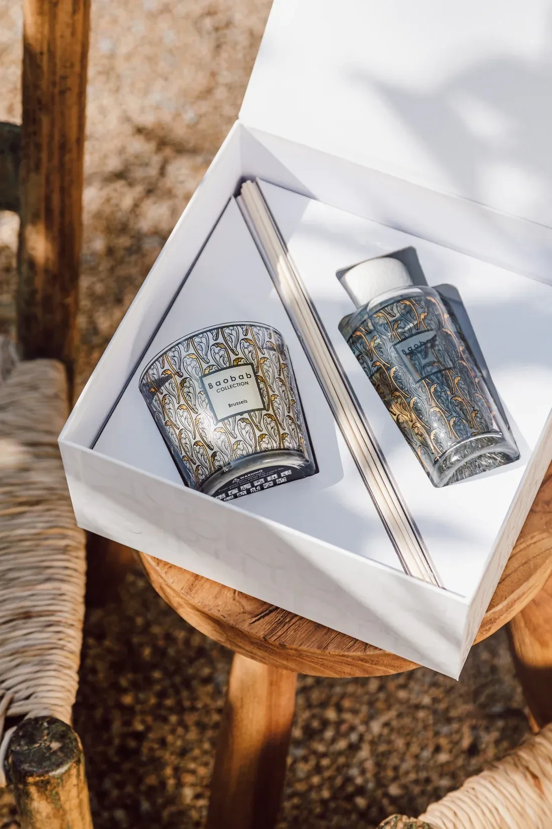 COFFRET CADEAU MY FIRST BAOBAB BRUSSELS -  BAOBAB COLLECTION - Cèdre de l'Atlas-Santal-Miel