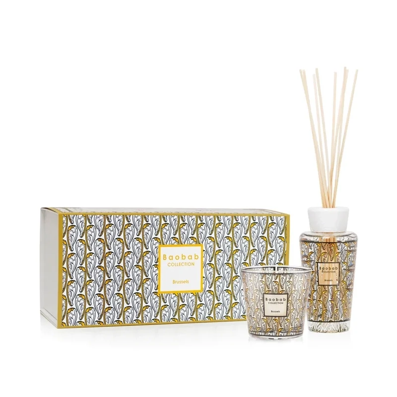 COFFRET CADEAU MY FIRST BAOBAB BRUSSELS -  BAOBAB COLLECTION - Cèdre de l'Atlas-Santal-Miel